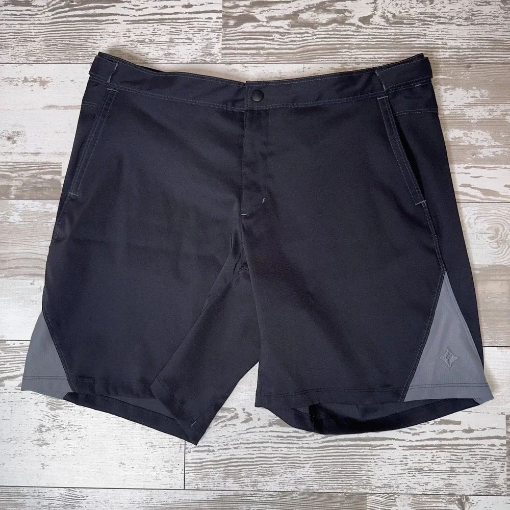 Specialized Trail Running/ Cycling Shorts Women XL Black Nylon Adjustable Waist